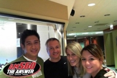 Mike Gastala, Carl, Lisa and Melissa Michalak