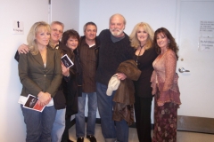 At Stacy Keach's play KING LEAR at the GOODMAN THEATRE with Barb Amari, Vince Amari, Rosalie Amari, Carl, Stacy Keach, Carlene Amari-Roy and Michelle Amari