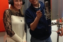 Lisa and H360 Executive Producer Mike Gastala